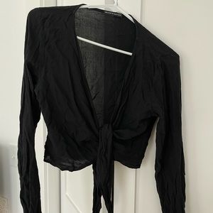 Brandy Melville Tie Up Shirt